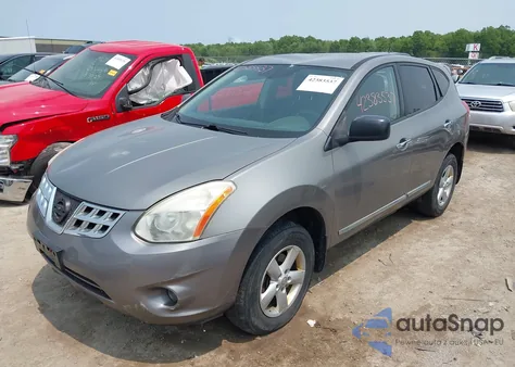 2012 Nissan Rogue S из США, поврежденный, VIN JN8AS5MV2CW358823